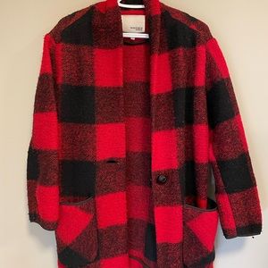 Beautiful Wilfred and Free Plaid Jacket